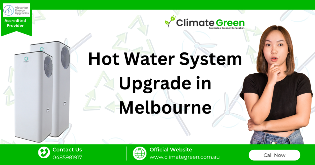 Hot water system upgrade Melbourne