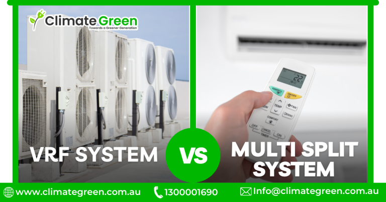 VRF vs. Multi-Split Reverse-Cycle Air Conditioners