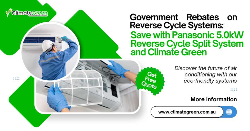 Panasonic 5.0kW Reverse Cycle Split System