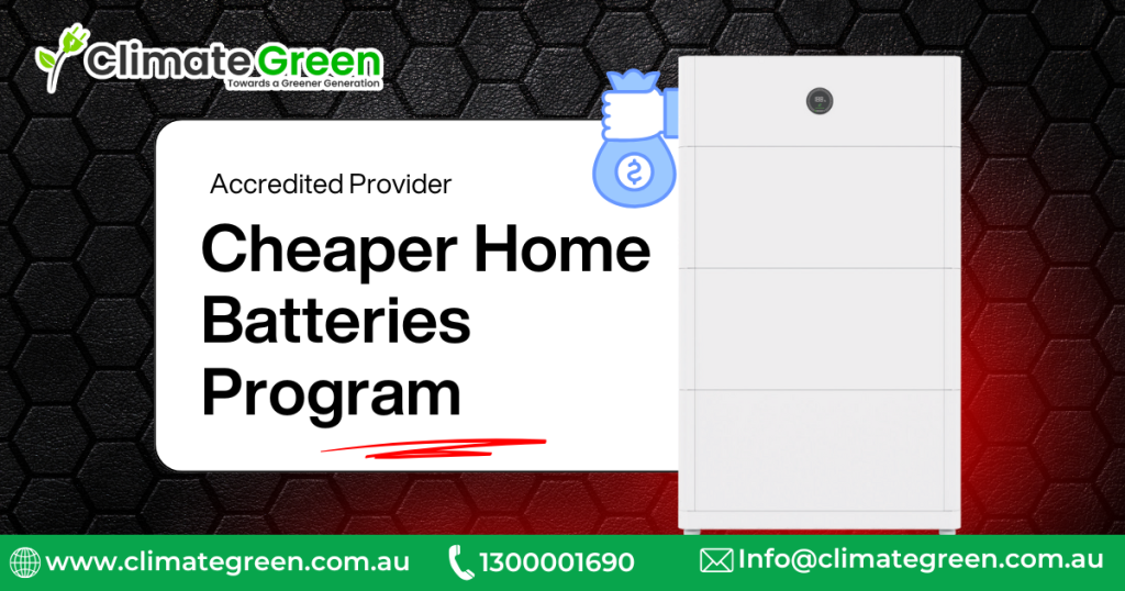 Cheaper Home Batteries Program Victoria
