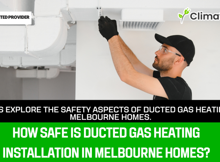 Ducted Gas Heating Installation