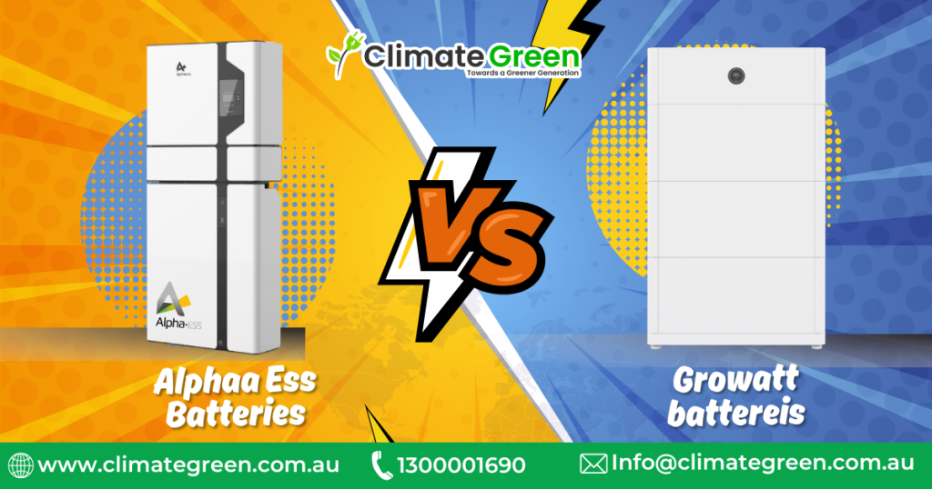 Alpha ESS vs Growatt Solar Batteries