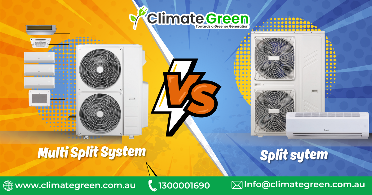 Split System vs Multi-Split Air Conditioners