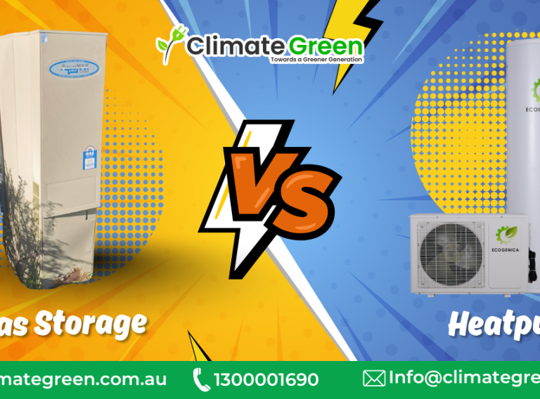 Climategreen Blogs (70) Heat Pump Hot Water System vs Gas Storage