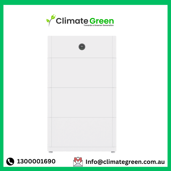 Discover Growatt solar batteries with Climate Green Melbourne. Efficient, modular, and reliable LiFePO₄ battery systems with rebate-eligible professional installation.