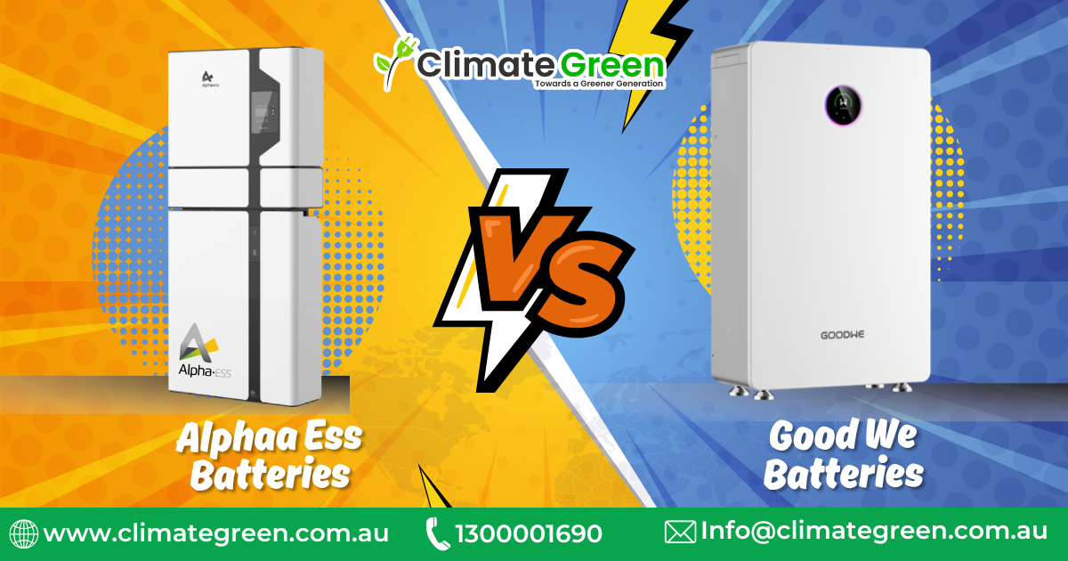 Alpha ESS vs GoodWe Solar Batteries