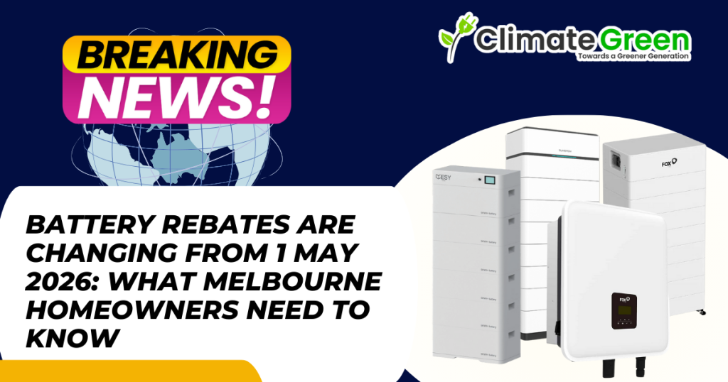 Battery Rebates Changing