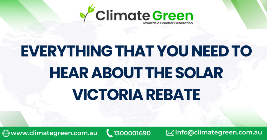 Solar Victoria Rebate
