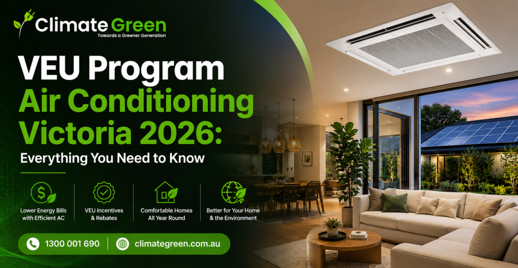 VEU Program Air Conditioning Victoria 2026 | Climate Green
