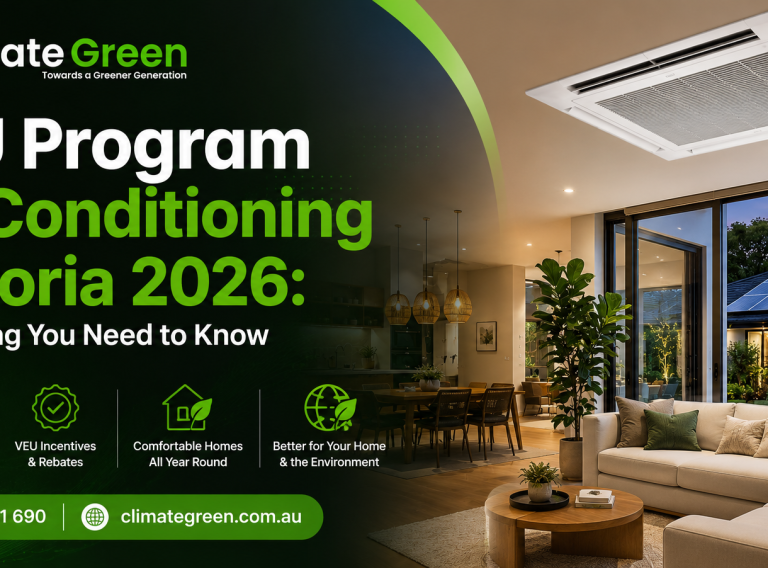 VEU Program Air Conditioning Victoria 2026 | Climate Green
