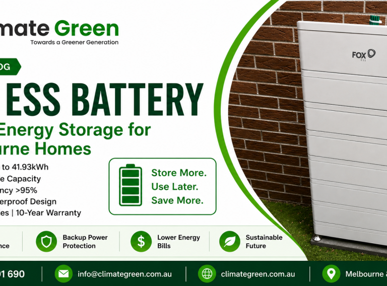 Fox ess battery installation
